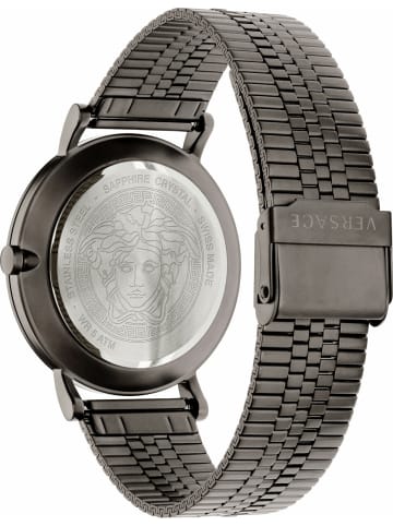 Versace Analoguhr für Herren in grau