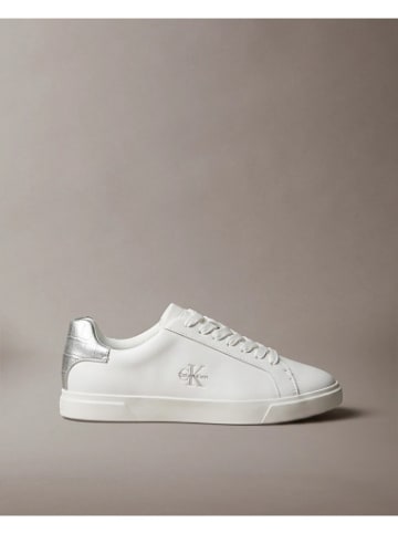 Calvin Klein Sneackers HW0HW03312 in Bright White/Silver