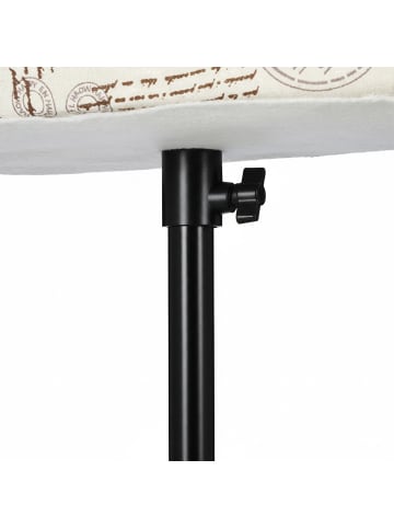 relaxdays Schneiderpuppe "Paris" in Creme/ Schwarz