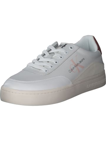 Calvin Klein Sneakers Low in White/Terracotta