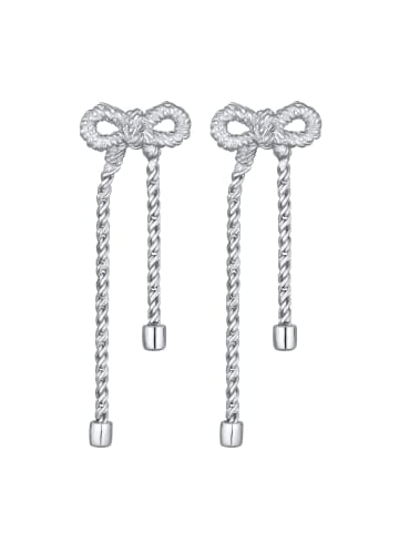 Elli Ohrringe 925 Sterling Silber Schleife in Silber