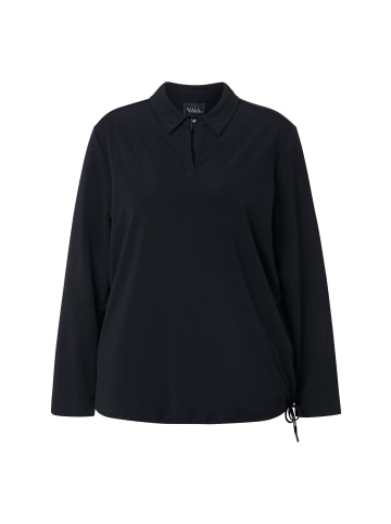 Ulla Popken Hemdbluse in schwarz