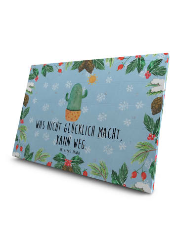 Mr. & Mrs. Panda Tee Advent Kalender Kaktus Sonne mit Spruch in Eisblau