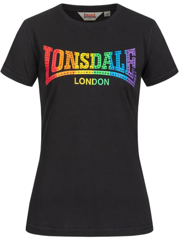 Lonsdale Shirt "Happisburg" in Schwarz