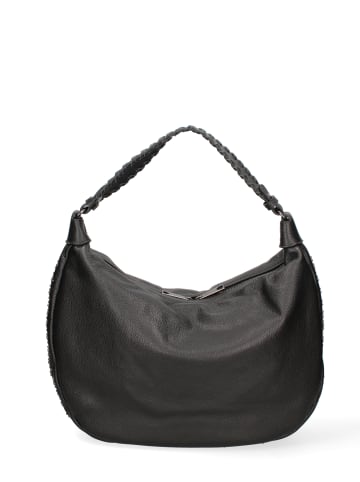 John Richmond Umhängetasche in BLACK AND DARK GREY