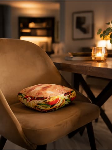 United Labels Döner Kebab Dekokissen Sofakissen 40 x 30 cm in Mehrfarbig