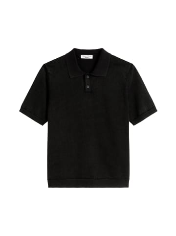 Marc O'Polo DENIM Strick-Poloshirt relaxed in Schwarz