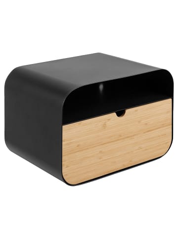 ebuy24 Nachttisch Joliet Schwarz 35 x 25 cm