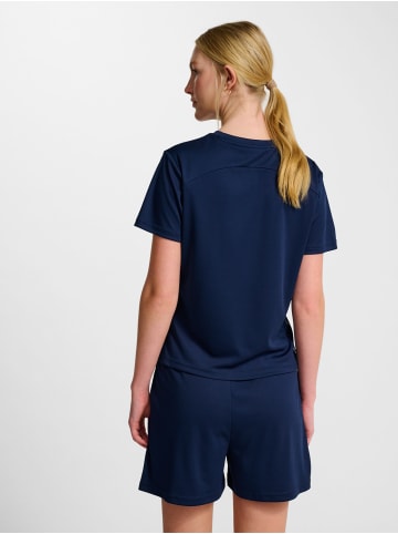 Hummel T-Shirt Hmlpulse Damen in DRESS BLUES