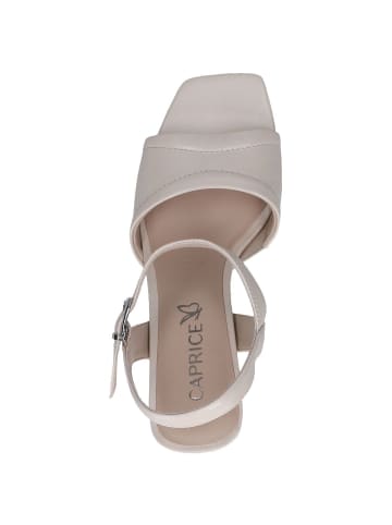 Caprice Sandalette in CREAM PERLATO