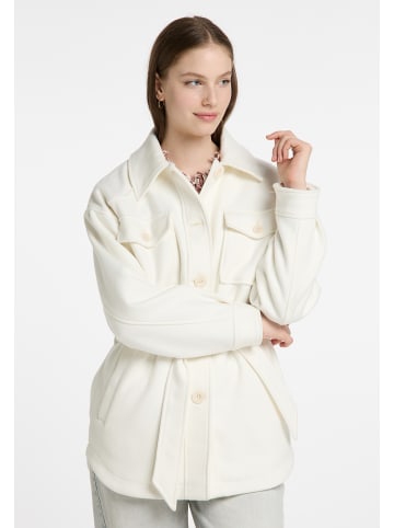 DreiMaster Damen Übergangsjacke Aus Wollgemisch in Wollweiss