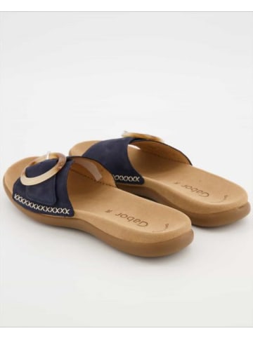 Gabor Pantoletten in blau