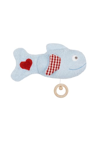 Efie Spieluhr Fisch, GOTS, Made in Germany, Größe: ca. 29x15 cm, Schlaf Kindchen.....
