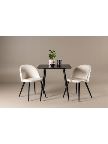 ebuy24 Schwarz 75 x 75 cm