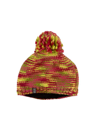 Jack Wolfskin Accessoires Kaleidoscope Knit Cap Mütze in Rot