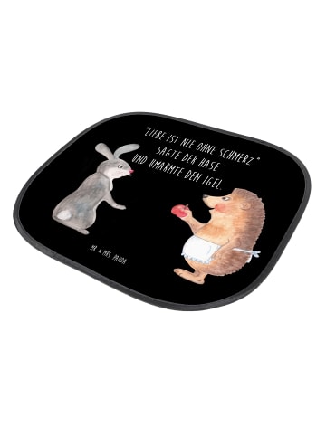 Mr. & Mrs. Panda Sonnenschutz Hase Igel mit Spruch in Schwarz
