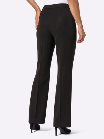 WITT WEIDEN Bügelfalten-Hose in schwarz