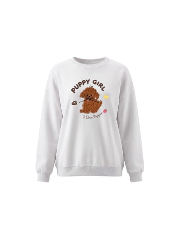 myMo Women Sweatshirt in White