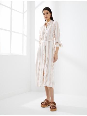 KOTON Kleid in Orange Gestreift