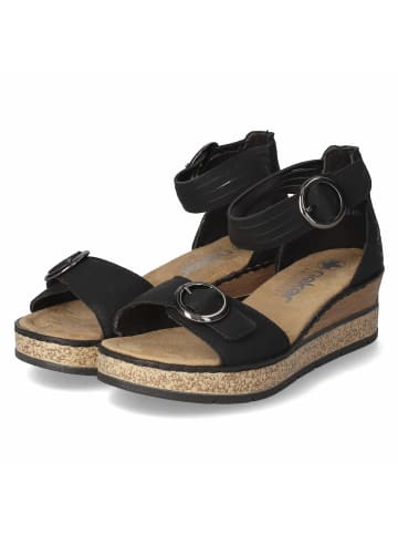 rieker Sandalette in schwarz