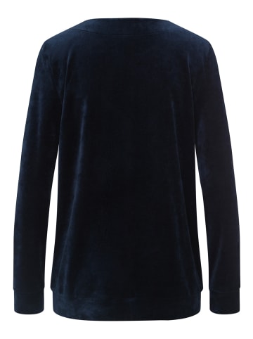 Hanro Sweatshirt Favourites in deep navy