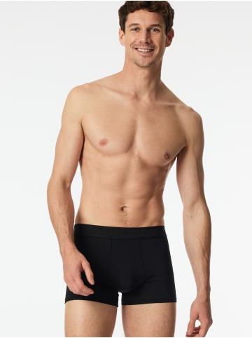 Schiesser Trunk Shorts - Premium Modal in Schwarz