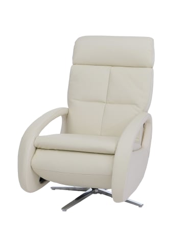 MCW Relaxsessel L11, elektrisch verstellbar, Creme-weiß
