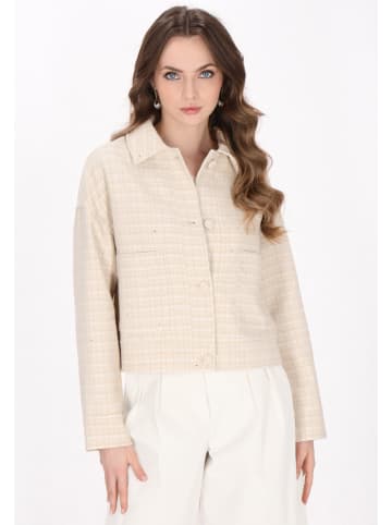 DreiMaster Klassik Women Jacket in light beige glitter