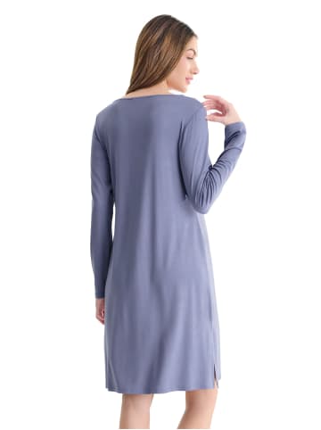Lisca Nachthemd langarm - 95 cm in mistic lavender