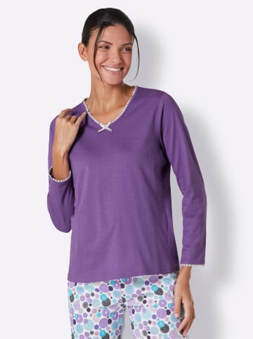 WITT WEIDEN Schlafanzug-Shirt in lila