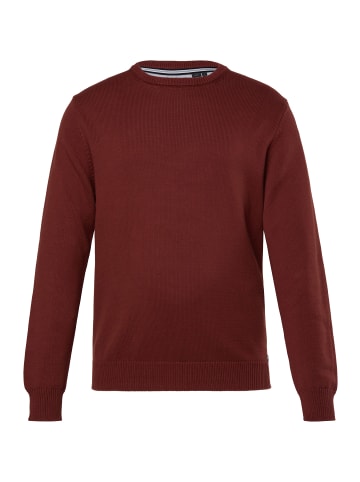 JP1880 Pullover in ziegelbraun