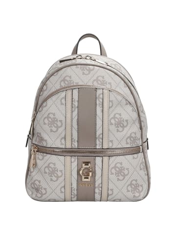 Guess Erenia Large - Rucksack (coal logo) in dark taupe logo