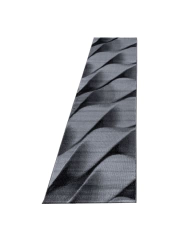 Teppich Boss Kurzflor Teppich Paolo Schwarz