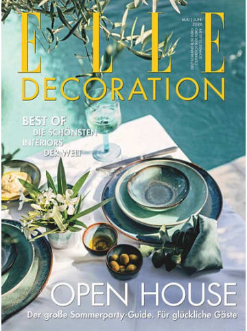Hubert Burda Media 6 x ELLE DECORATION Zeitschrift (Gutschein für Jahres Abo)