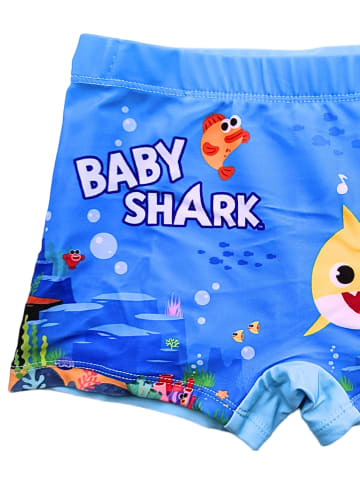 Baby Shark Badehose Baby Shark  in Hellblau