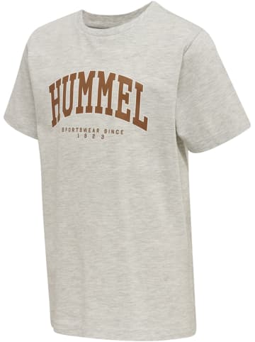 Hummel Hummel T-Shirt Hmlfast Kinder in KALAMATA/LIGHT GREY MELANGE