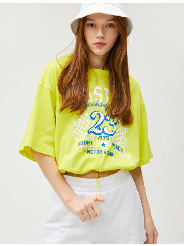 KOTON T-shirt in Grün