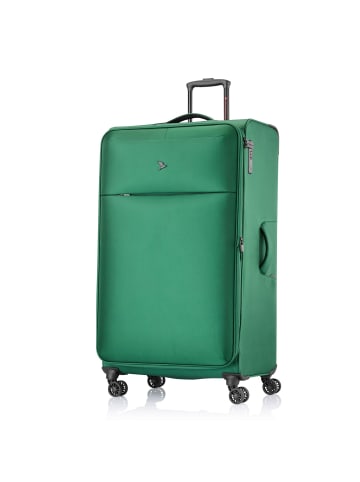 Pack Easy GoUp 4 Rollen Trolley XL 90 cm mit Dehnfalte grün