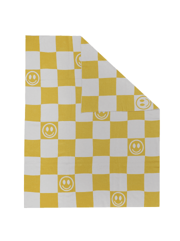Kindsgut  Kinderdecke in Smiley-Design