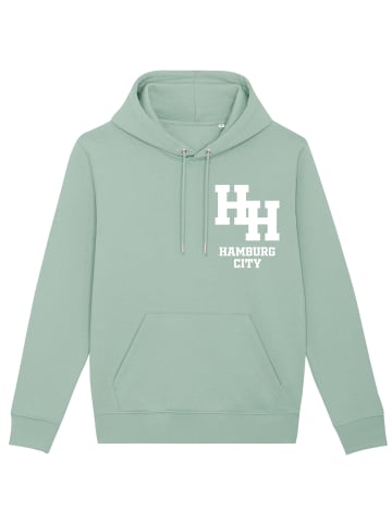 wat? Apparel Sweatshirt Hamburg City in Aloe