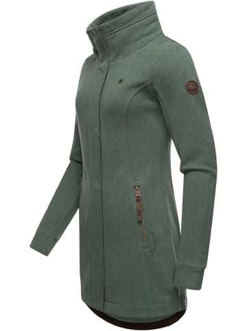 ragwear Sweatjacke Letrice in Pine Green