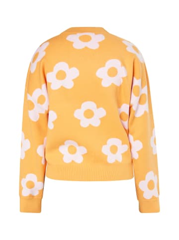 Swirly Damen Pullover in ORANGE
