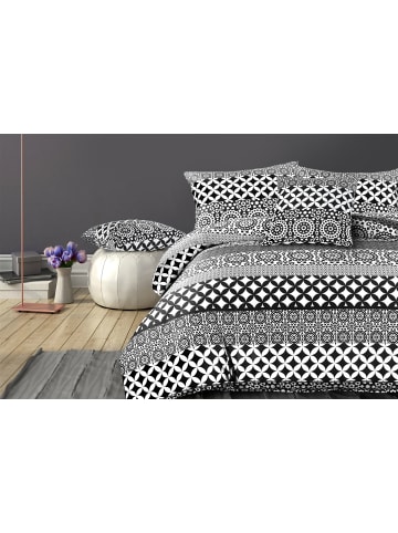 Kayoom Dekokissen Stereo 125 45 x 45 cm in schwarz - weiß