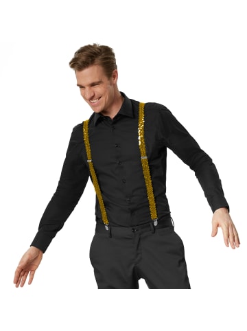 tectake Hosenhalter, Unisex-Hosenträger in Einheitsgröße, Breite: ca. 3 cm