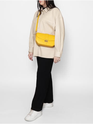 ROBERTA ROSSI Schultertasche in YELLOW