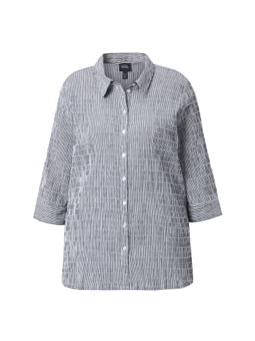 Ulla Popken Hemdbluse in schwarz