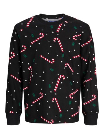 JACK & JONES Junior Langarm-T-Shirt in Black