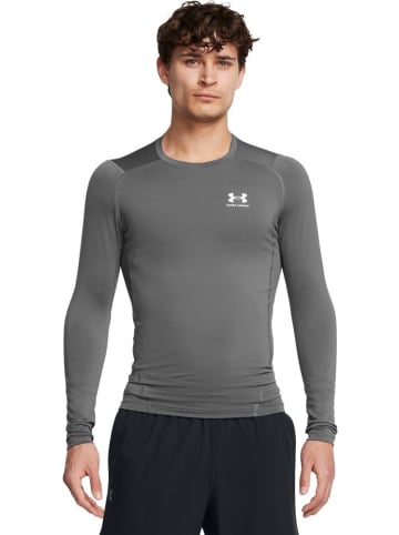 Under Armour T-Shirt "Ua Hg Armour Comp Ls" in Grau