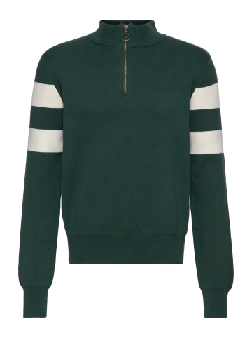 King Kerosin King Kerosin Strickpullover The Road Calls in flaschengrün