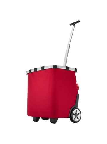 Reisenthel carrycruiser - Einkaufstrolley 47.5 cm (leo vanilla) in rot